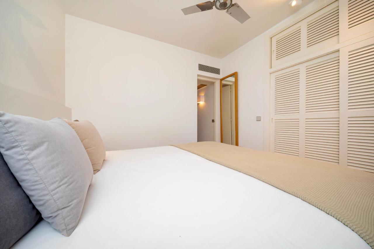Ses Eufabietes Apartments & Restaurant Playa Migjorn Kültér fotó