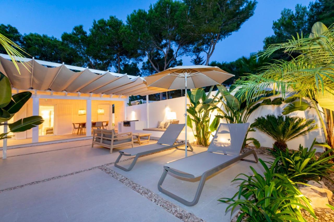 Ses Eufabietes Apartments & Restaurant Playa Migjorn Kültér fotó