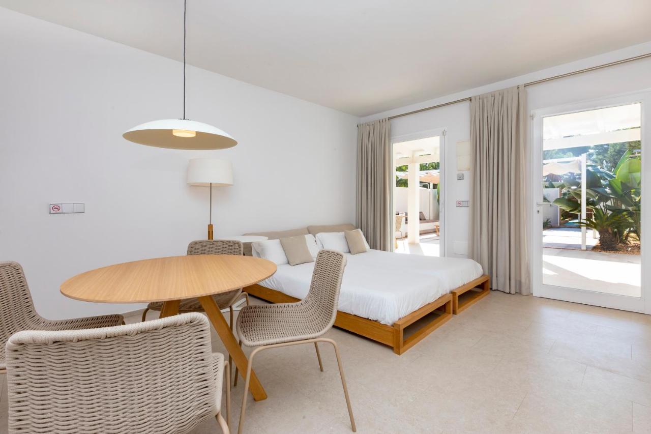 Ses Eufabietes Apartments & Restaurant Playa Migjorn Kültér fotó