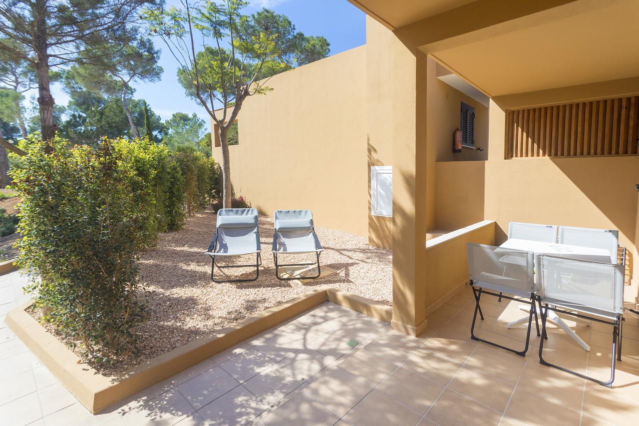 Ses Eufabietes Apartments & Restaurant Playa Migjorn Kültér fotó